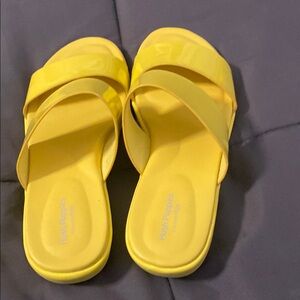 Hush Puppies Yellow Sandals